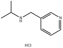 N-(3-pyridinylmethyl)-2-propanamine dihydrochloride 结构式