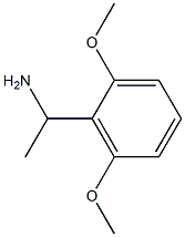 1-(2,6-DIMETHOXYPHENYL)ETHAN-1-AMINE Struktur