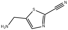 5-(aminomethyl)thiazole-2-carbonitrile hydrochloride Structure