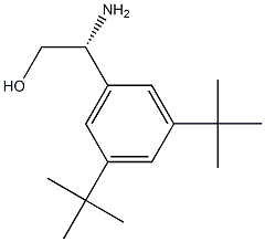 (R)-2-amino-2-(3,5-di-tert-butylphenyl)ethan-1-ol,1212938-91-4,结构式