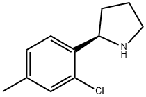 (2R)-2-(2-CHLORO-4-METHYLPHENYL)PYRROLIDINE|1213009-23-4