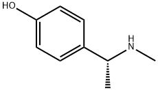 4-[(1R)-1-(METHYLAMINO)ETHYL]PHENOL,1213043-44-7,结构式