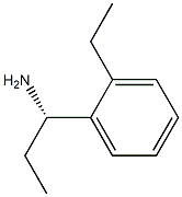 (1S)-1-(2-ETHYLPHENYL)PROPYLAMINE,1213408-45-7,结构式