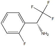 (R)-2,2,2-trifluoro-1-(2-fluorophenyl)ethan-1-amine Structure