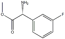 METHYL(2R)-2-AMINO-2-(3-FLUOROPHENYL)ACETATE|R-3-氟苯甘氨酸甲酯