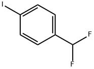 1-(difluoromethyl)-4-iodobenzene Structure