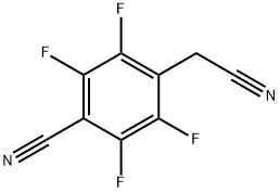 4-氰甲基-2,3,5,6-四氟苯腈,121623-97-0,结构式