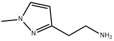 2-(1-METHYL-1H-PYRAZOL-3-YL)ETHAN-1-AMINE 结构式