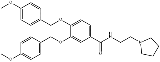 3,4-Bis((4-Methoxybenzyl)Oxy)-N-(2-(Pyrrolidin-1-Yl)Ethyl)Benzamide|1225208-49-0