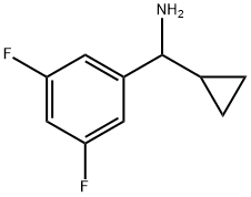 CYCLOPROPYL(3,5-DIFLUOROPHENYL)METHANAMINE|环丙基(3,5-二氟苯基)甲胺