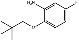 5-Fluoro-2-(neopentyloxy)aniline Struktur