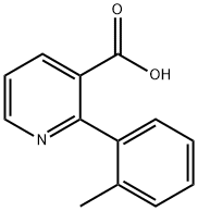 2-(o-tolyl)nicotinic acid 结构式