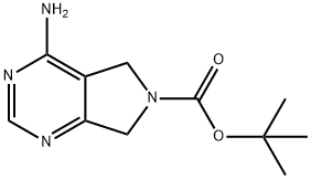 1227461-25-7 4-氨基-5H,6H,7H吡咯并[3,4-D]嘧啶-6-羧酸叔丁酯