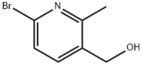 (6-Bromo-2-methyl-pyridin-3-yl)-methanol Structure