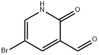 5-溴-2-氧代-1,2-二氢吡啶-3-甲醛,1227603-42-0,结构式