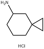 spiro[2.5]octan-5-amine hydrochloride Struktur