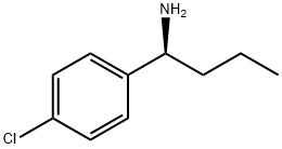 (1S)-1-(4-CHLOROPHENYL)BUTYLAMINE Structure