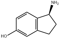 (1S)-1-AMINO-2,3-DIHYDRO-1H-INDEN-5-OL Struktur