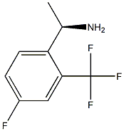 (1R)-1-[4-FLUORO-2-(TRIFLUOROMETHYL)PHENYL]ETHYLAMINE Struktur