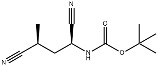 tert-butyl((1S,3S)-1,3-dicyanobutyl)carbamate