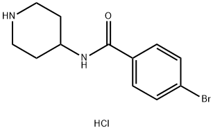 4-Bromo-N-(piperidin-4-yl)benzamide hydrochloride