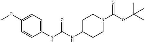 tert-Butyl 4-[3-(4-methoxyphenyl)ureido]piperidine-1-carboxylate|1233952-77-6