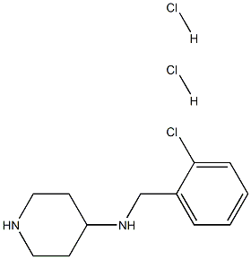 N-(2-Chlorobenzyl)piperidine-4-amine dihydrochloride Structure