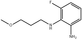 6-Fluoro-N1-(3-methoxypropyl)benzene-1,2-diamine Structure