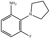 3-Fluoro-2-(pyrrolidin-1-yl)aniline|1233955-57-1