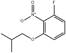 1-Fluoro-3-isobutoxy-2-nitrobenzene Structure