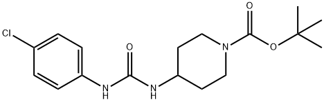 tert-Butyl 4-[3-(4-chlorophenyl)ureido]piperidine-1-carboxylate|1233958-37-6