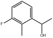 1-(3-氟-2-甲基苯基)乙-1-醇,1236364-42-3,结构式