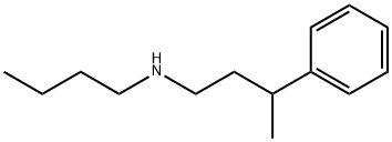 butyl(3-phenylbutyl)amine Structure