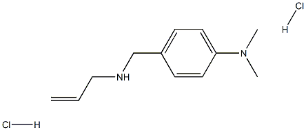 N,N-dimethyl-4-{[(prop-2-en-1-yl)amino]methyl}aniline dihydrochloride Struktur