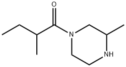 2-methyl-1-(3-methylpiperazin-1-yl)butan-1-one,1240568-35-7,结构式