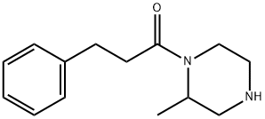 1-(2-methylpiperazin-1-yl)-3-phenylpropan-1-one 结构式