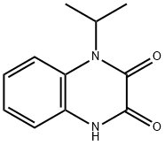 2,3-Quinoxalinedione,1,4-dihydro-1-(1-methylethyl)- Structure