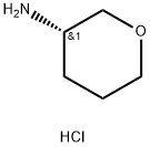(S)-3-氨基四氢吡喃盐酸盐 结构式