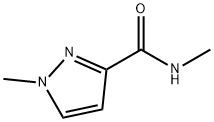 N,1-dimethyl-1H-pyrazole-3-carboxamide Structure