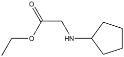 RS-Cyclopentylglycine ethyl ester Structure