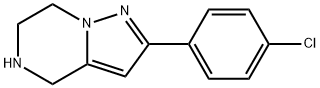 2-(4-chlorophenyl)-4,5,6,7-tetrahydropyrazolo[1,5-a]pyrazine|2-(4-CHLOROPHENYL)-4,5,6,7-TETRAHYDROPYRAZOLO[1,5-A]PYRAZINE