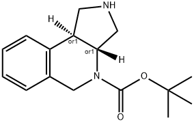 Trans-1,2,3,3A,5,9B-Hexahydro-Pyrrolo[3,4-C]Isoquinoline-4-Carboxylic Acid Tert-Butyl Ester|1251002-37-5