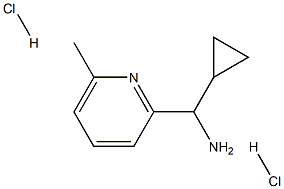 [cyclopropyl(6-methyl-2-pyridinyl)methyl]amine dihydrochloride|1255717-35-1