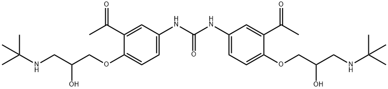 Celiprolol EP Impurity B Structure