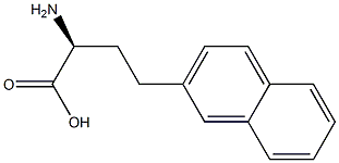 (S)-2-氨基-4-(萘-2-基)丁酸 结构式