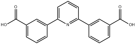 2,6-二(3-羧基苯基)吡啶, 1258419-69-0, 结构式