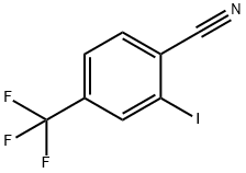 2-Iodo-4-trifluoromethyl-benzonitrile Structure