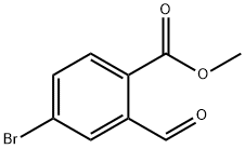methyl 4-bromo-2-formylbenzoate Struktur