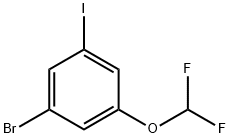 1-溴-3-(二氟甲氧基)-5-碘苯, 1261775-70-5, 结构式