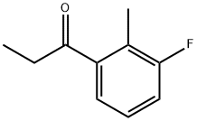 3'-Fluoro-2'-Methylpropiophenone Struktur